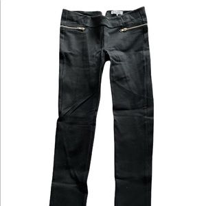Black Pants w/ Zipper Detailing